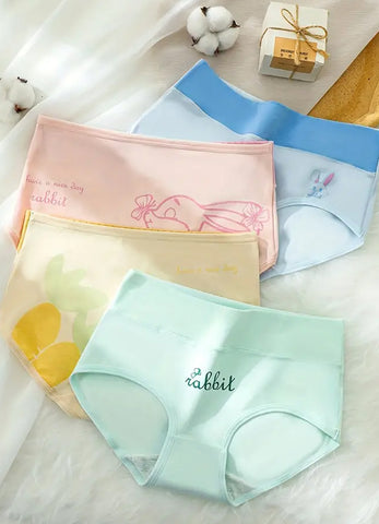 Pastel Bunny Panty Pack