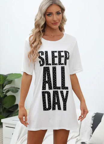 Lazy Girlfriend Sleep Shirt