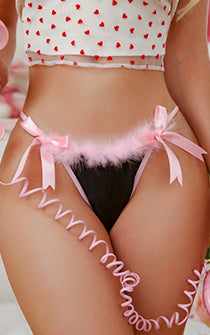 feathered fantasy panty