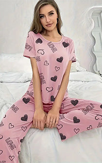 Love in Every Stitch Pajama Set