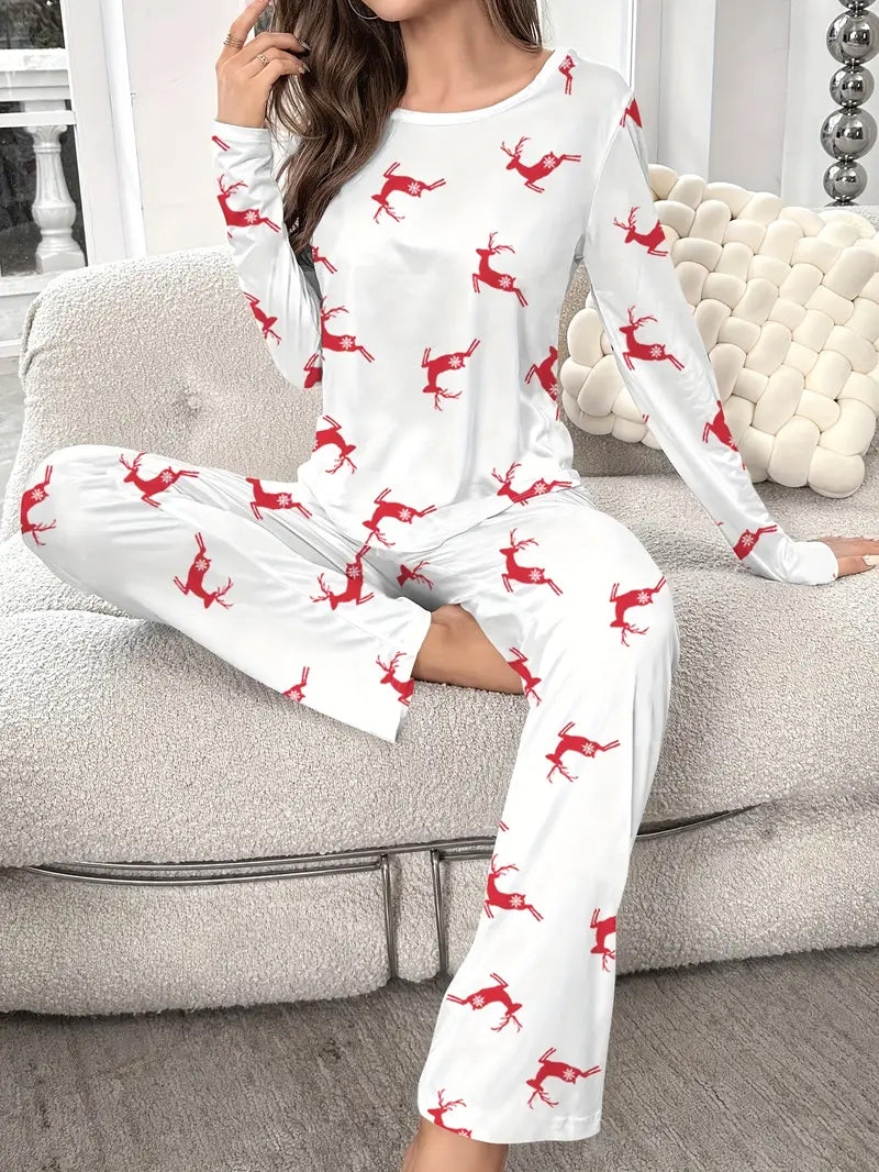 Rudolph with Your Nose So Bright Pajama Set