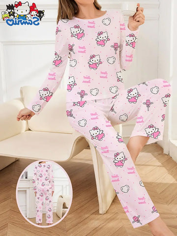 Hello Kitty Kiss Me Kitty PJ Set