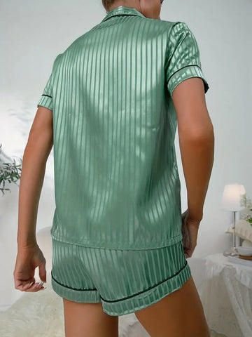 Sage Sophistication Pajama Set