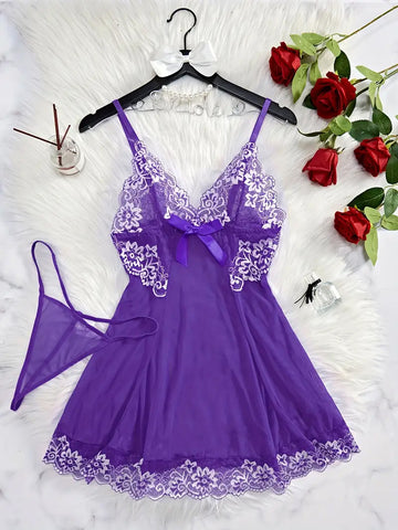 Floral Desire Lace Set