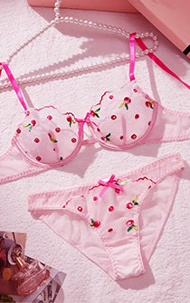 Cherry on Top Panty & Bra Set