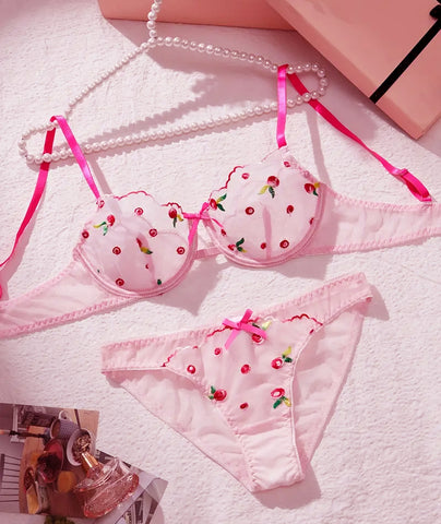 Cherry on Top Panty & Bra Set