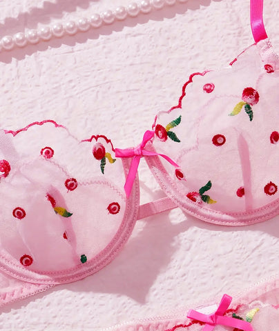 Cherry on Top Panty & Bra Set