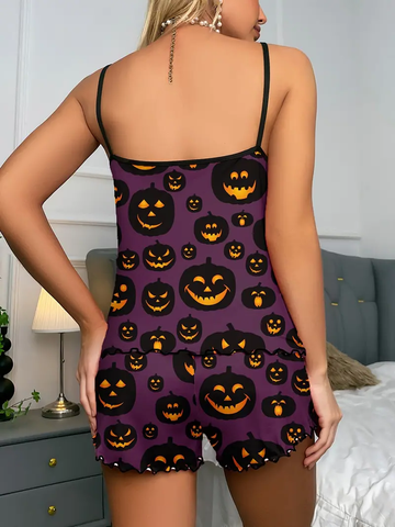 Haunted Jack-O-Lantern PJ Set