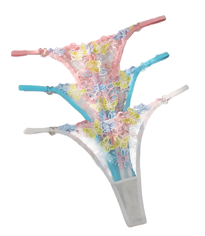 Flutter Kiss Thong Trio