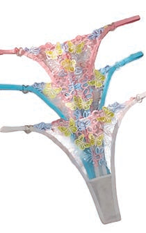 Flutter Kiss Thong Trio