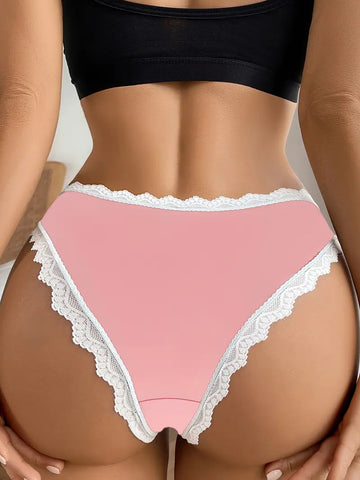 Pink French Kiss Tanga Duo