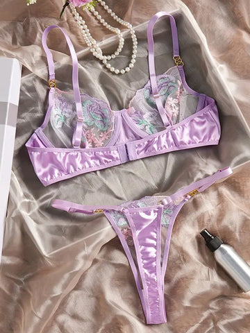 Lilac Petal Dreams Panty & Bra
