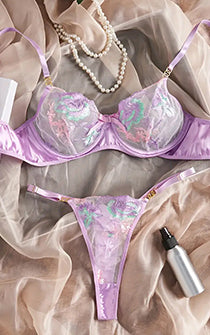 Lilac Petal Dreams Panty & Bra