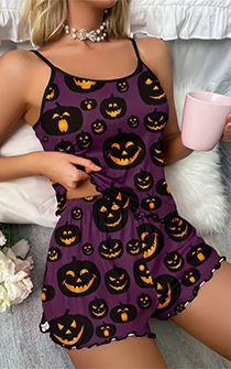 Haunted Jack-O-Lantern PJ Set