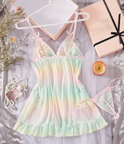 Pastel Daydream Babydoll Nightie