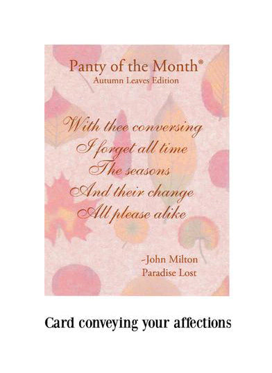 Autumn Panty of the Month®