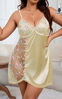 Plus Size Butterfly Kisses Nightie