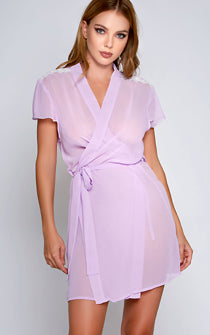 Uncover Me in Lilacs Robe or Babydoll